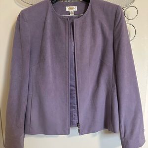 Purple blazer